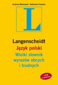 Język polski. Wielki słownik wyrazów - okładka książki
