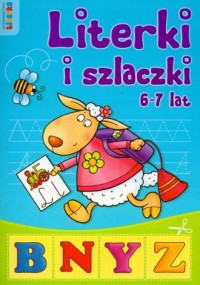 Literki i szlaczki 6-7 lat - okładka książki