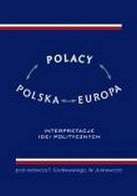 Polacy - Polska - Europa - okładka książki