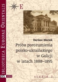 Próba porozumienia polsko-ukraińskiego - okładka książki