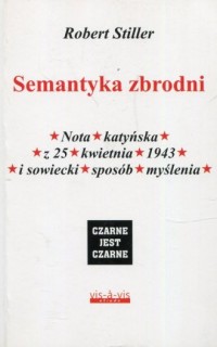 Semantyka zbrodni - okładka książki