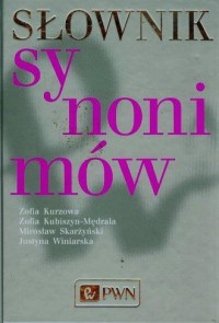 Słownik synonimów - okładka książki