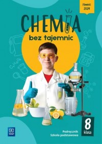 Chemia SP 8 Chemia bez tajemnic - okładka podręcznika