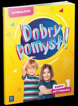 Dobry pomysł! Czterolatek. Karty - okładka podręcznika
