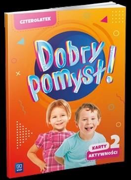 Dobry pomysł! Czterolatek. Karty - okładka podręcznika