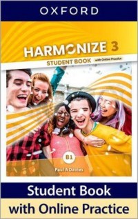 Harmonize 3 Student Book with Online - okładka podręcznika
