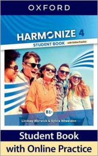Harmonize 4 Student Book with Online - okładka podręcznika