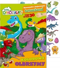Lubię Dinozaury Rysowanki z bajecznymi - okładka książki