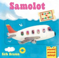 Maluch w podróży Samolot - okładka książki