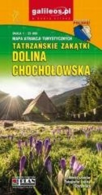 Mapa atrakcji tur. - Dolina Chochołowska - okładka książki