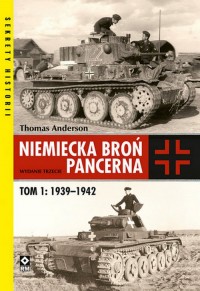 Niemiecka broń pancerna 1939-1942 - okładka książki