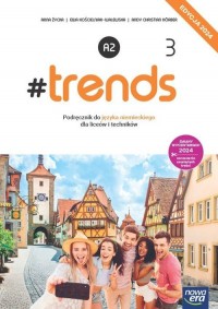 #Trends neu 3. Podręcznik do języka - okładka podręcznika