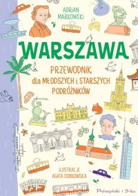 Warszawa. Przewodnik dla młodszych - okładka książki
