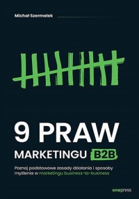 9 praw marketingu B2B - okładka książki