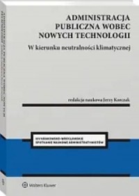 Administracja publiczna wobec nowych - okładka książki