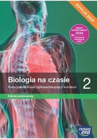 Biologia LO 2 Biologia na czasie - okładka podręcznika