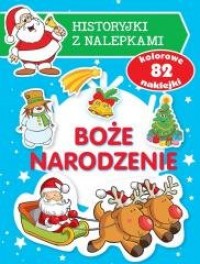 Boże Narodzenie. Historyjki z nalepkami - okładka książki