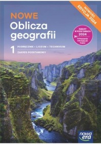 Geografia. LO 1. Nowe Oblicza geografii. - okładka podręcznika