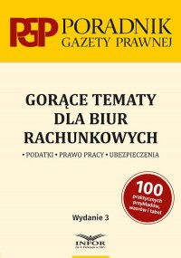 Gorące tematy dla biur rachunkowych - okładka książki