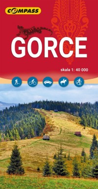 Gorce 1:40 000 - okładka książki