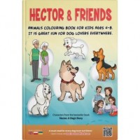 Hector & Friends kolorowanka - okładka książki