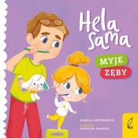 Hela sama myje zęby - okładka książki