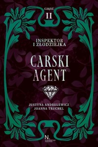 Inspektor i złodziejka Carski agent. - okładka książki