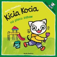 Kicia Kocia na placu zabaw - okładka książki