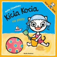 Kicia Kocia na plaży - okładka książki