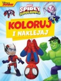 Koloruj i naklejaj. Marvel Spidey - okładka książki