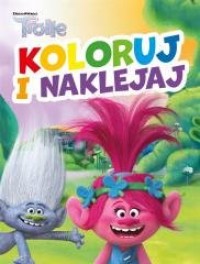 Koloruj i naklejaj! Trolle - okładka książki