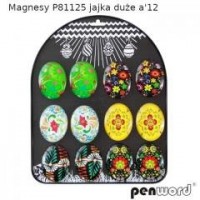 Magnesy świąteczne pisanki duże - zdjęcie produktu