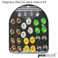 Magnesy świąteczne pisanki małe - zdjęcie produktu