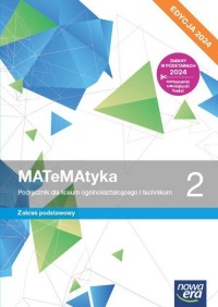 Matematyka 2. Podręcznik. Zakres - okładka podręcznika