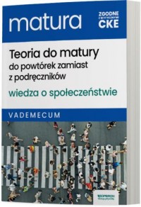 Matura 2025 WOS Vademecum ZR - okładka podręcznika