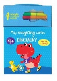 Mój magiczny zestaw. Dinozaury - okładka książki