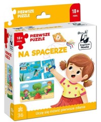 Pierwsze puzzle. Na spacerze. Kapitan - zdjęcie zabawki, gry