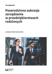 Pozarodzinna sukcesja zarządzania - okładka książki