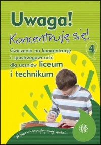 Uwaga! Koncentruję się! cz. 4 - okładka podręcznika