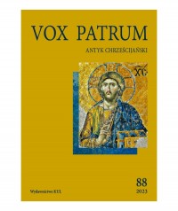 Vox Patrum. Tom 88 - okładka książki