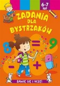 Zadania dla bystrzaków 6-7 lat - okładka książki