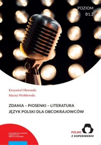 Zdania - Piosenki - Literatura. - okładka podręcznika