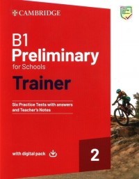 B1 Preliminary for Schools Trainer - okładka podręcznika