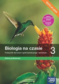 Biologia. LO 3. Biologia na czasie. - okładka podręcznika