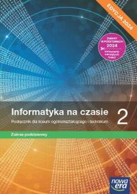 Informatyka. LO2. Informatyka na - okładka podręcznika