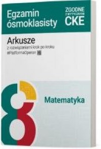 Matematyka. Klasa 8. Szkoła podstawowa. - okładka podręcznika