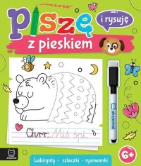 Piszę i rysuję z pieskiem. Labirynty, - okładka książki