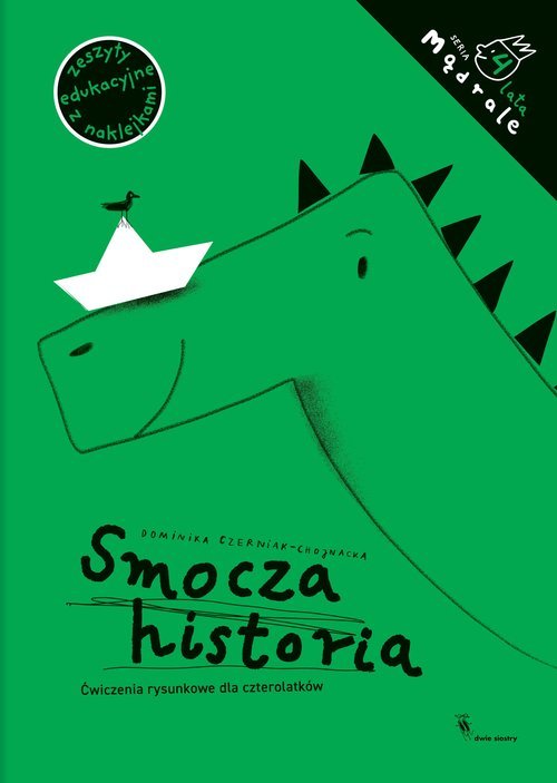 Smocza historia Ćwiczenia rysunkowe - okładka książki