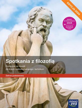 Spotkania z filozofią Podręcznik - okładka podręcznika