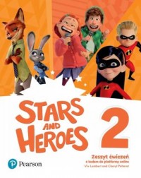 Stars and Heroes 2 Zeszyt ćwiczeń - okładka podręcznika